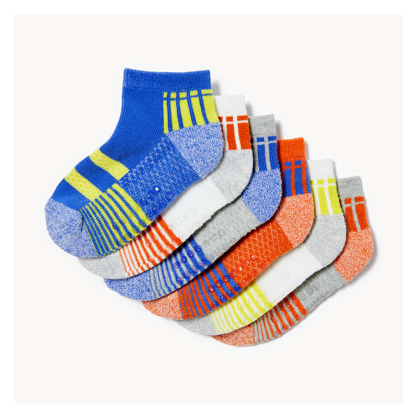 Toddler Boys' 6-Pack Low-Cut Socks - Multi