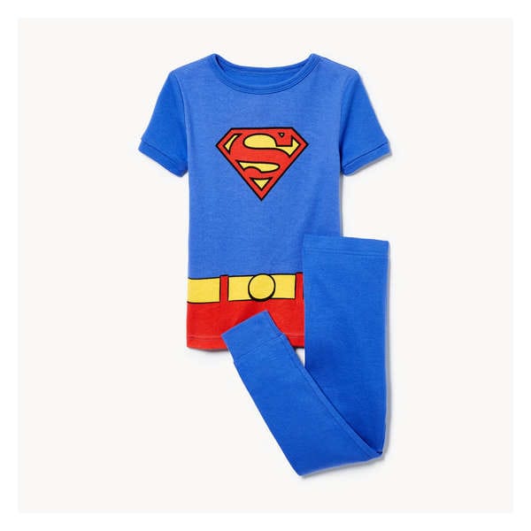 Toddler Boys' Superman 2-Piece Sleep Set - Blue