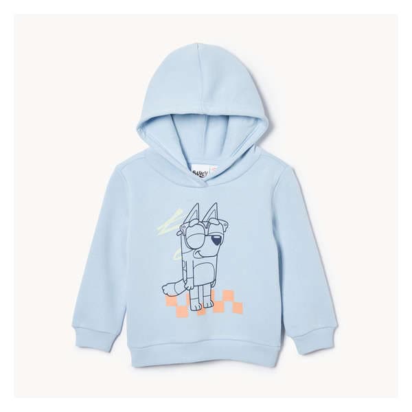Toddler Boys' Disney Bluey Hoodie - Light Blue