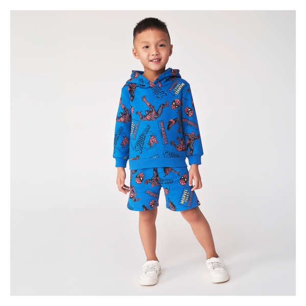 Toddler Boys' Marvel Spider-Man Hoodie - Dark Blue