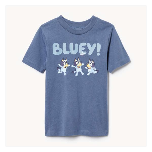 Toddler Boys' Bluey T-Shirt - Denim Blue
