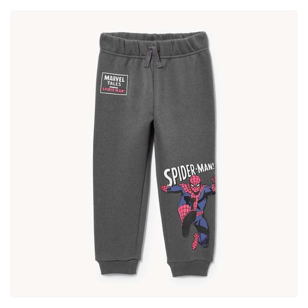 Toddler Boys' Marvel Spider-Man Jogger - Dark Grey