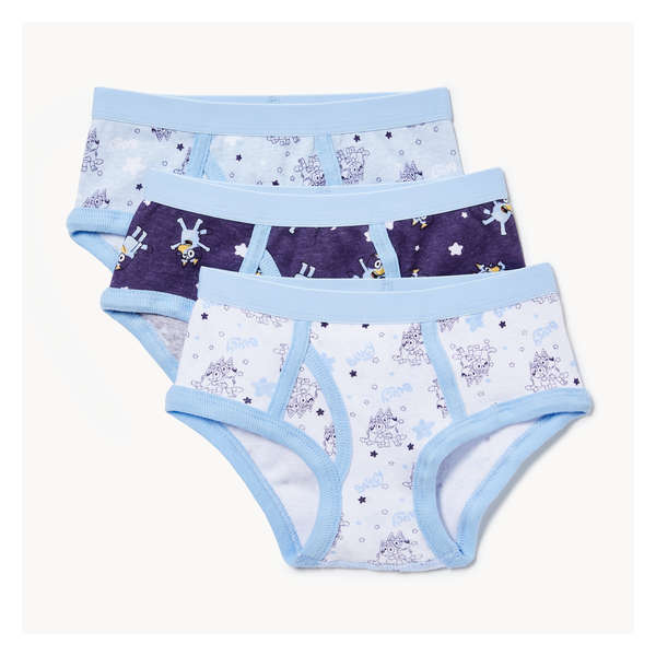 Toddler Boys' 3-Pack Disney Bluey Briefs - Blue