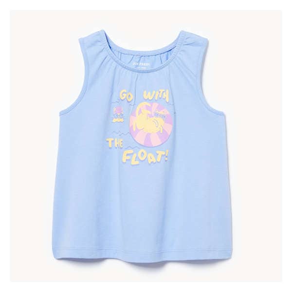 Cami imprimée pour bébés filles - Bleu Pâle