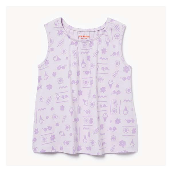 Cami imprimée pour bébés filles - LAVANDE POUSSIEREUSE
