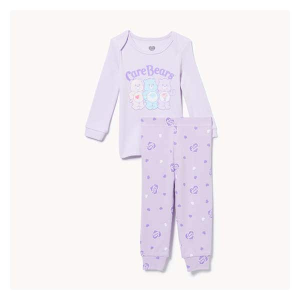 Baby Girls' Care Bears 2-Piece Sleep Set - Lilac