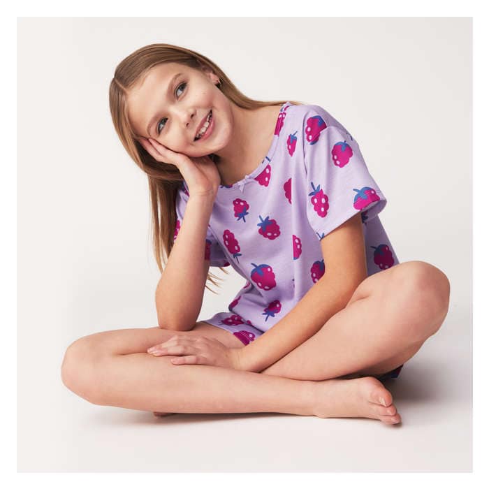 Kid Girls' Printed Sleep Set