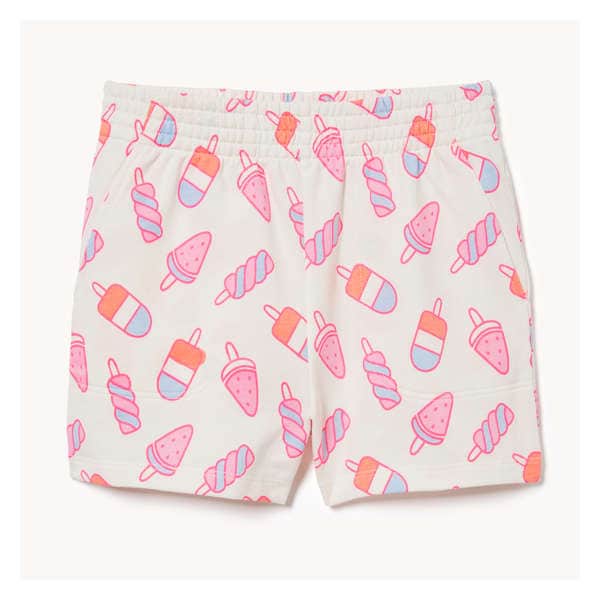 Kid Girls' Terry Short - Off White