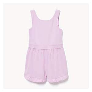 Kid Girls' Active Cutout Romper - Lilac