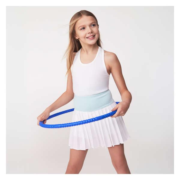 Kid Girls' Active Tank - Bright White