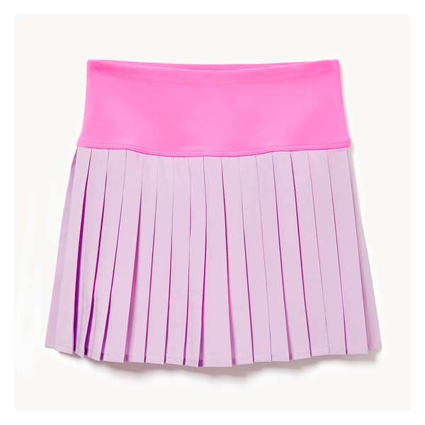 Kid Girls' Active Pleated Skort - Lilac