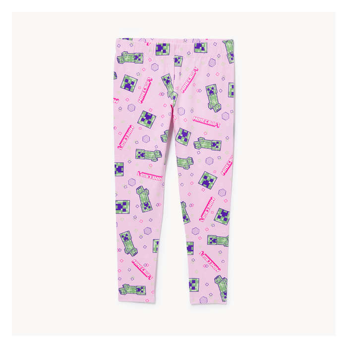 Kid Girls' Minecraft Legging
