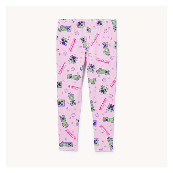 Kid Girls' Minecraft Legging - Lavender