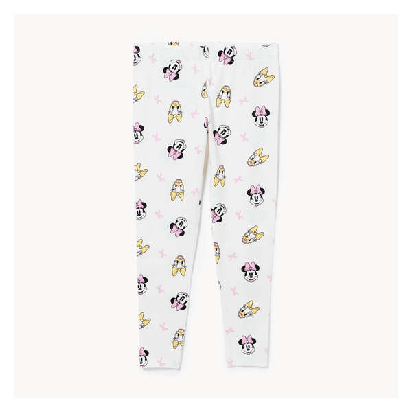 Kids' Disney Minnie Mouse & Daisy Duck Legging - Cream