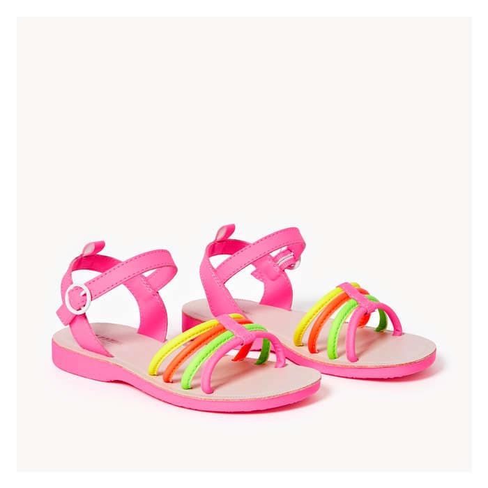 Kid Girls' Strappy Sandals - Multi