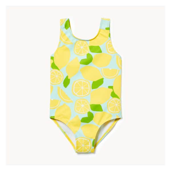 Maillot de bain pour petites filles - Turquoise Pâle