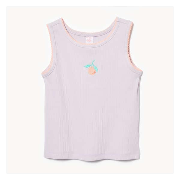 Toddler Girls' Rib Tank - Dusty Lavender