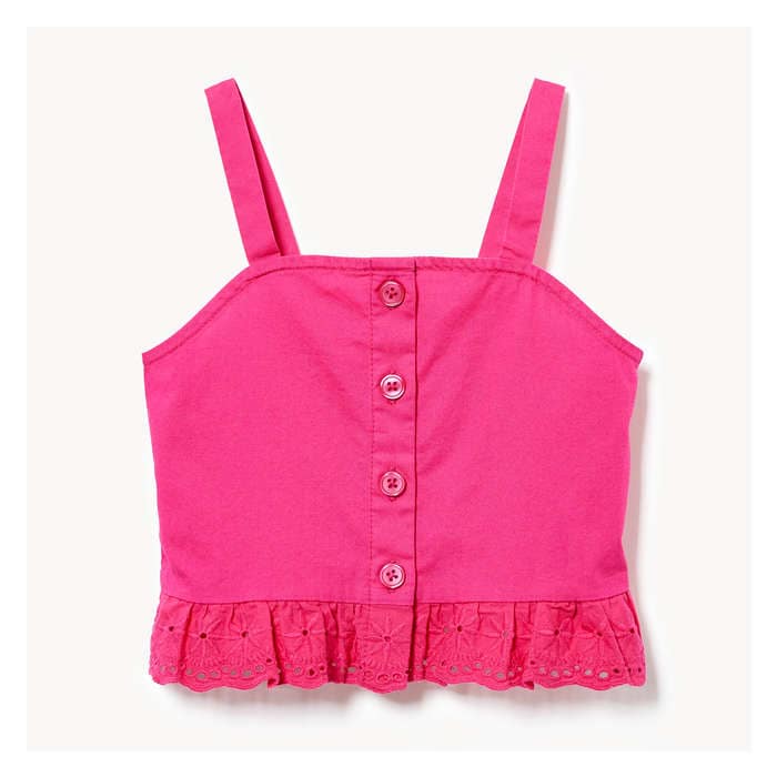 Toddler Girls' Ruffle Top