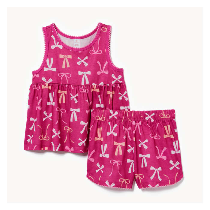 Toddler Girls' 2-Piece Pajama Set