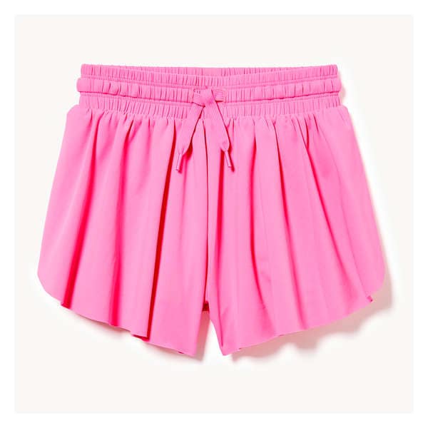Toddler Girls' Active Petal Short - Neon Pink