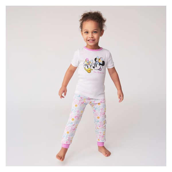 Toddlers' Disney Minnie Mouse & Daisy Sleep Set - Bright White
