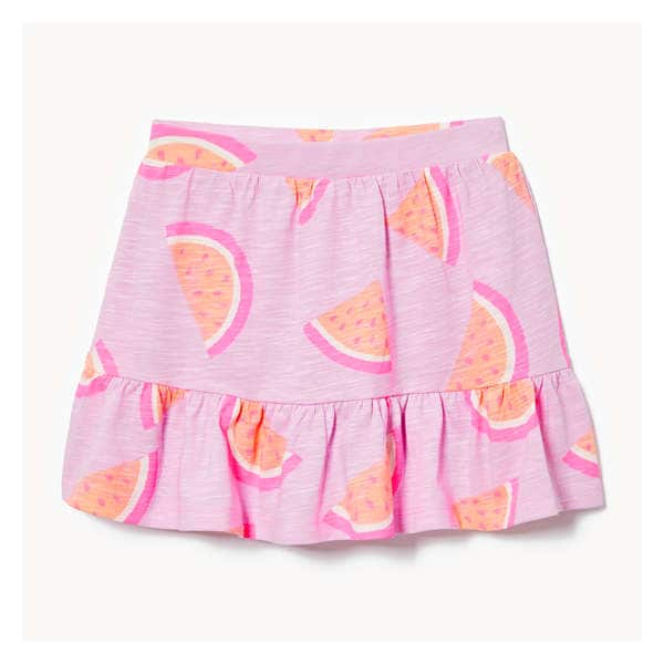 Toddler Girls' Tiered Skort - Light Mauve