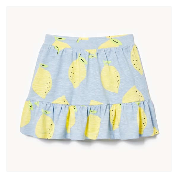 Toddler Girls' Tiered Skort - Pale Blue