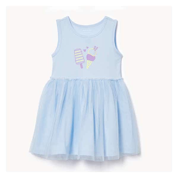 Toddler Girls' Tulle Dress - Pale Blue