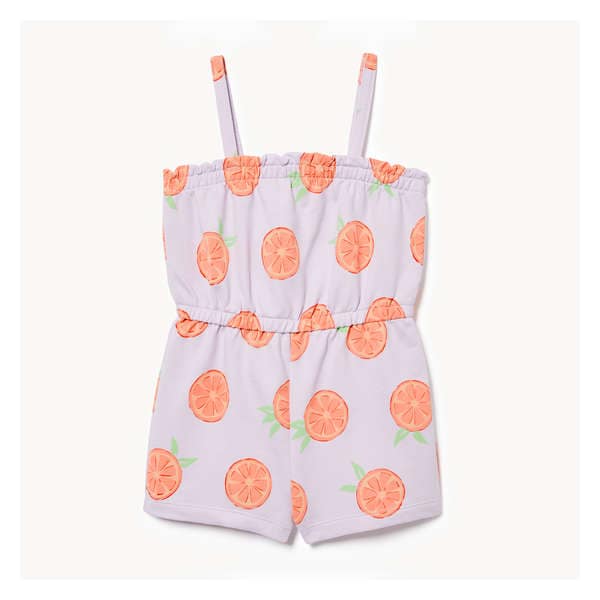 Toddler Girls' Terry Romper - Dusty Lavender
