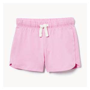 Toddler Girls' Dolphin Short - Light Mauve