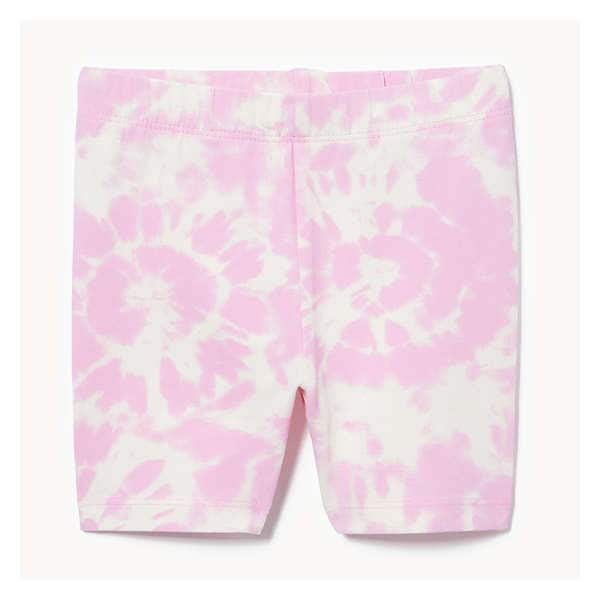 Toddler Girls' Printed Bike Short - Light Mauve