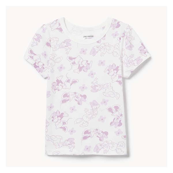 Toddler Girls' Disney Minnie Mouse & Daisy T-Shirt - White