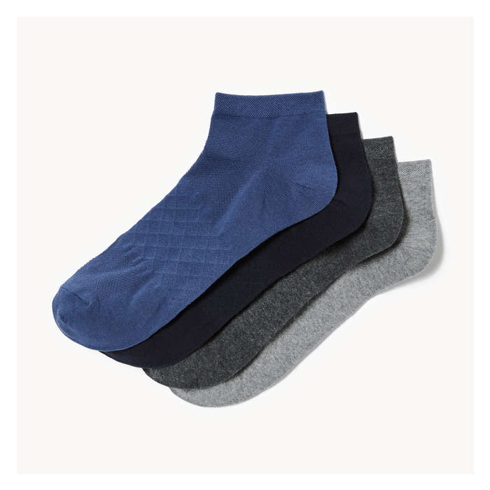 Men's 4-Pack Low-Cut Socks - Multi