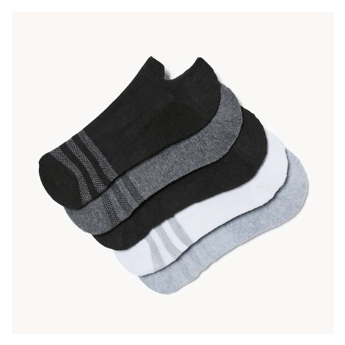 Men's 5-Pack Liner Socks