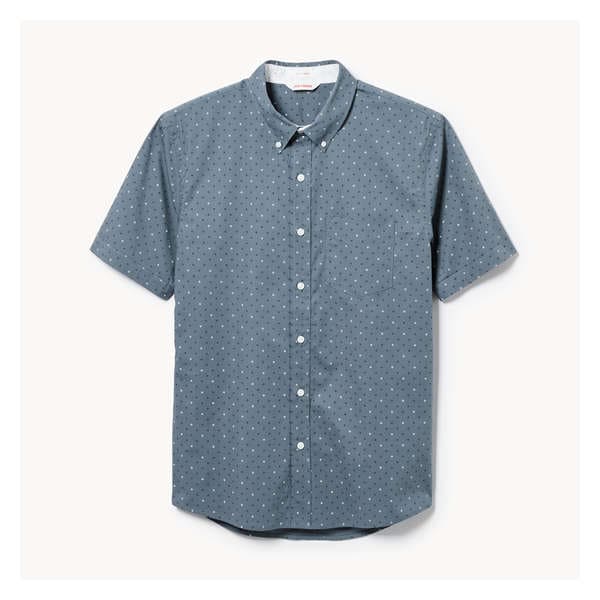 Men's Flex Button-Down Shirt - Blue