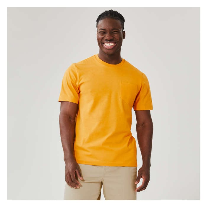 Men's Essential Organic Cotton T-Shirt - Gold
