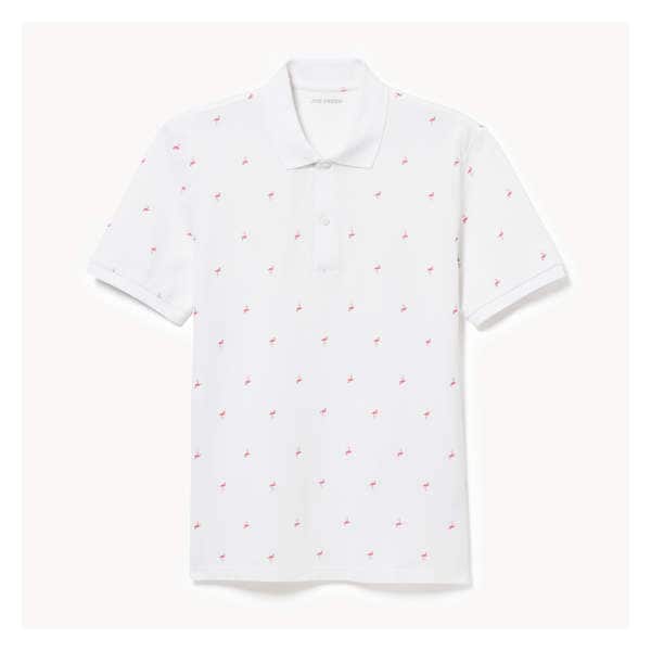 Men's Essential Pique Polo - Bright White