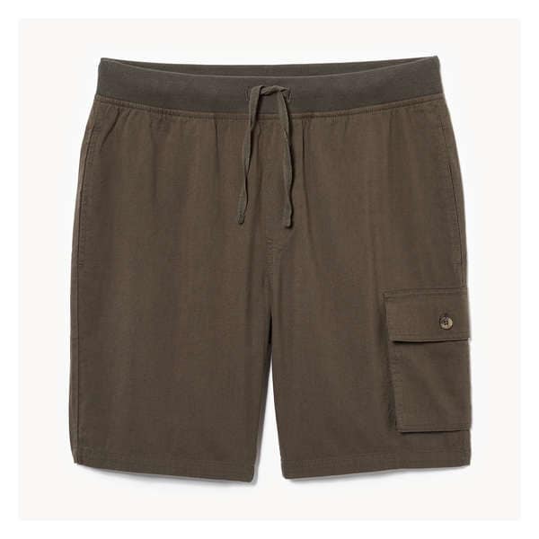 Men's Twill Short - Dark Brown