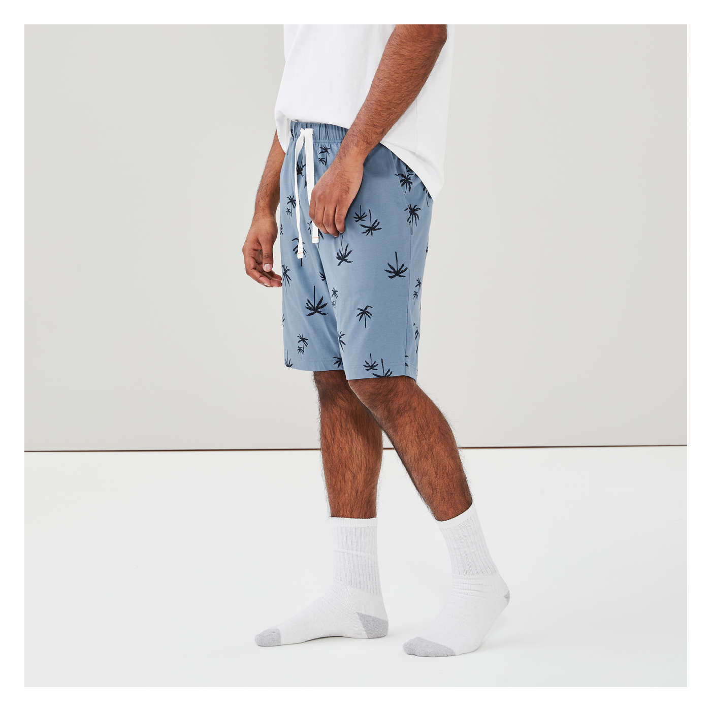 Men's Printed Sleep Short