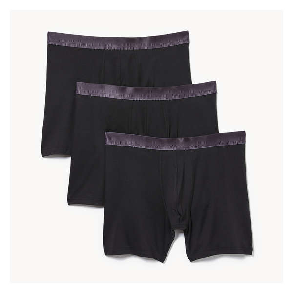 Men's 3-Pack Boxer Brief - Black