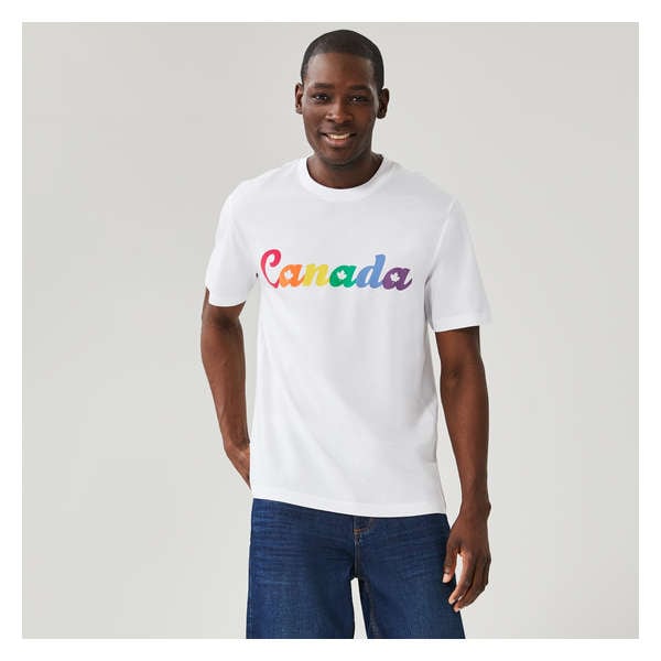 Men's Canada Graphic T-Shirt - Bright White