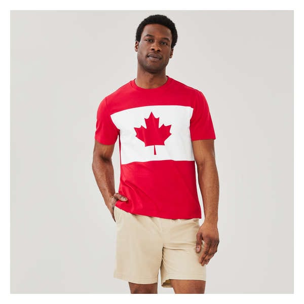 Men's Canada Graphic T-Shirt - Red