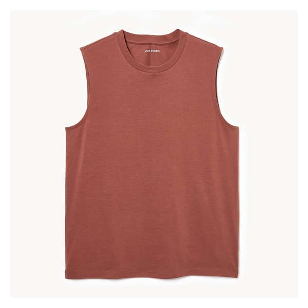 Men's Jersey Muscle Tank - Dark Red
