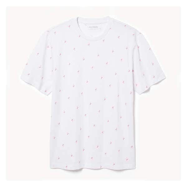 Men's Organic Cotton Crew Neck T-Shirt - Bright White