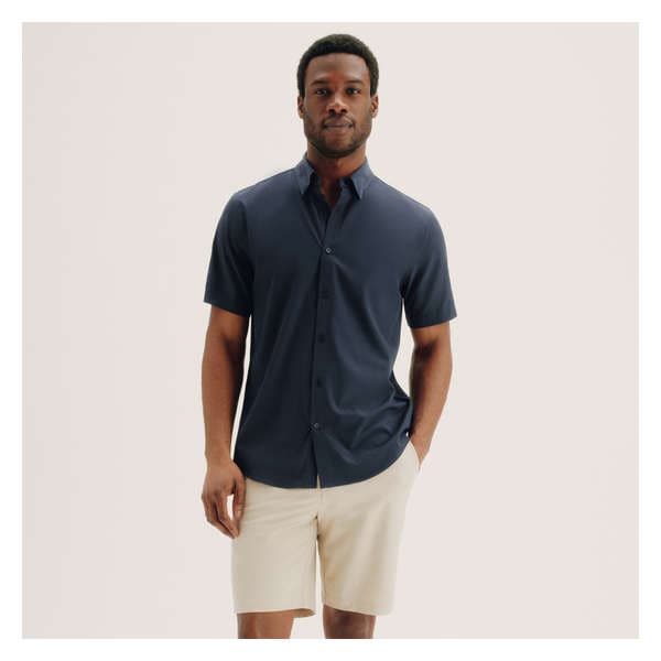 Men's On-the-Go Flex Shirt - Dark Navy