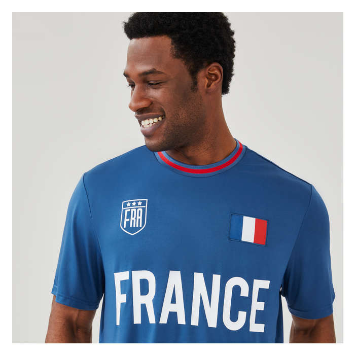 Men's Adult France Soccer Jersey T-Shirt