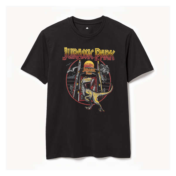 Men's Jurassic Park T-Shirt - Black