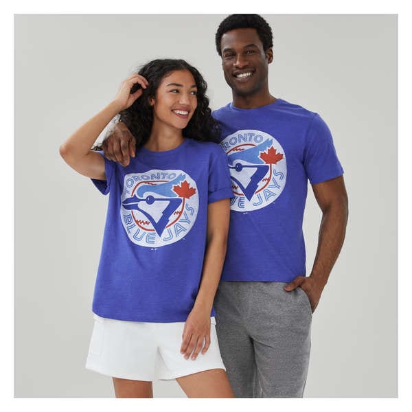 Adult MLB Toronto Blue Jays T-Shirt - Blue