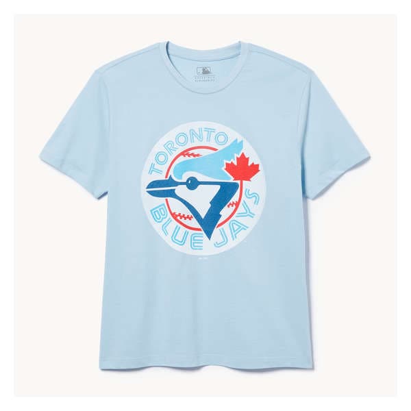 Adult MLB Toronto Blue Jays T-Shirt - Light Blue