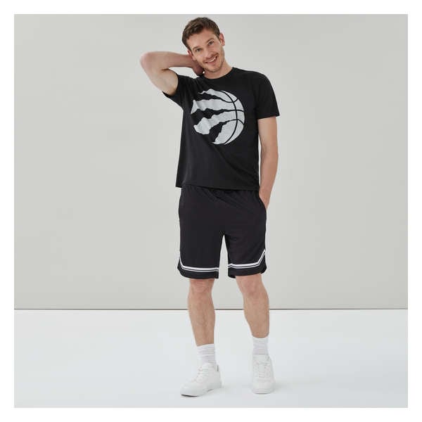 Adult NBA Toronto Raptors T-Shirt - Black